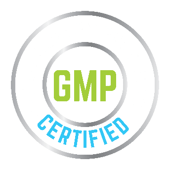 GMP certified products badge