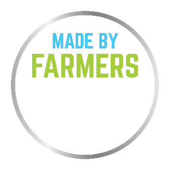 Made by Farmers badge