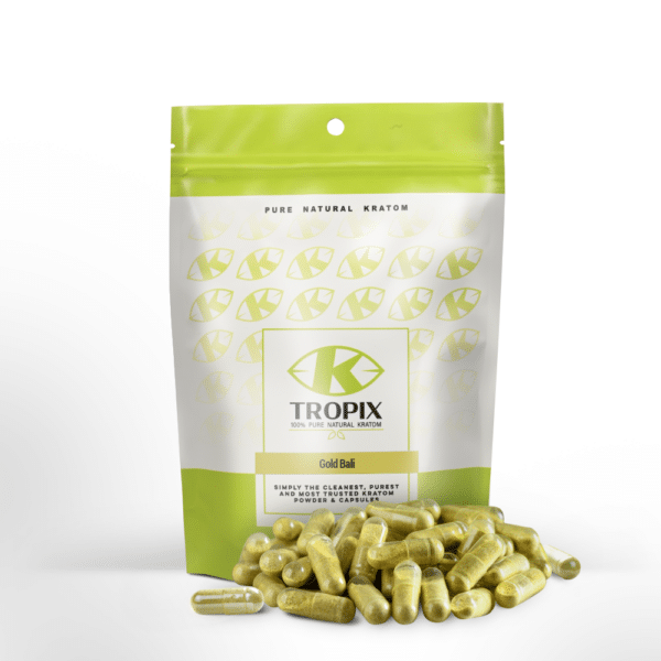 Gold bali kratom capsules