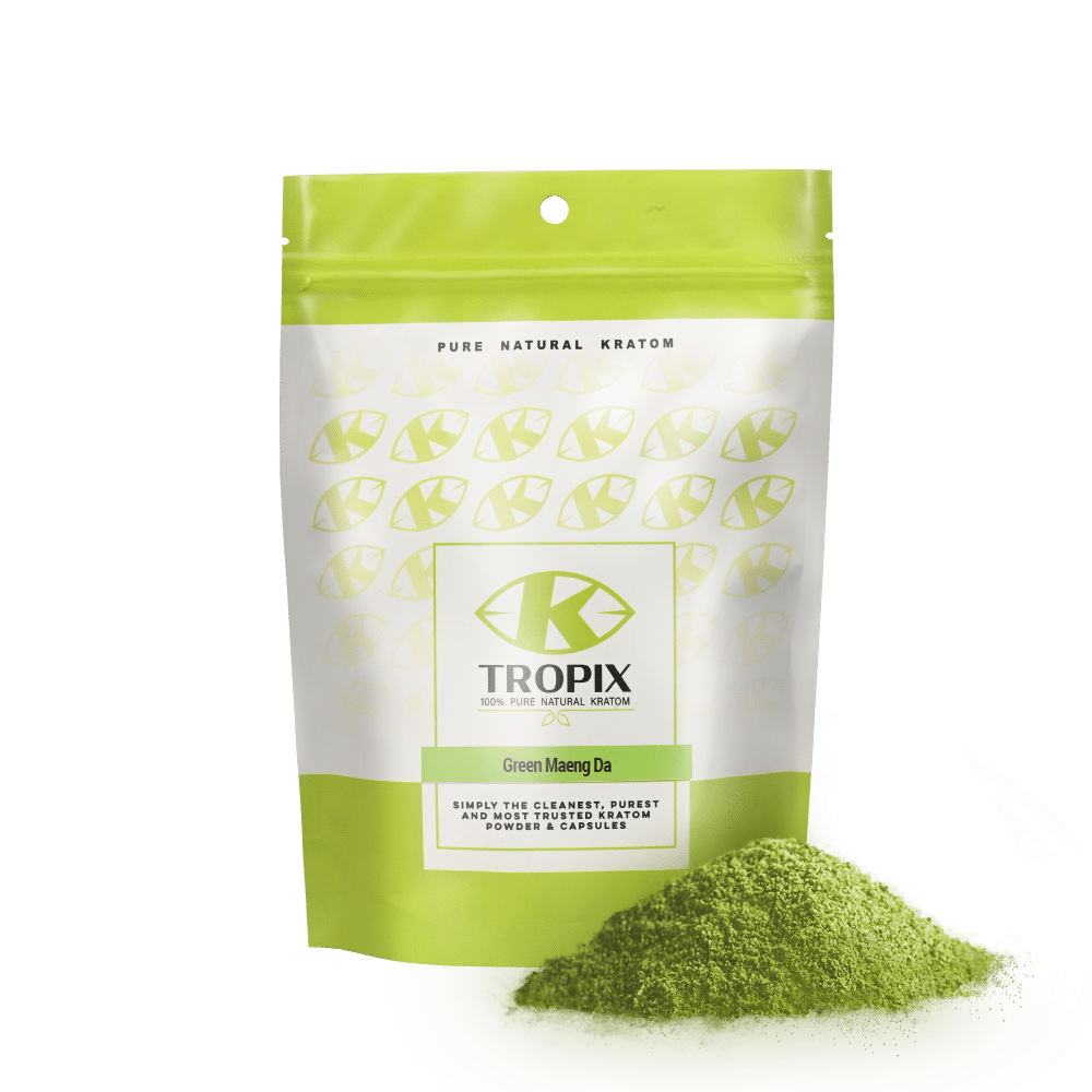 Green maeng da kratom powder